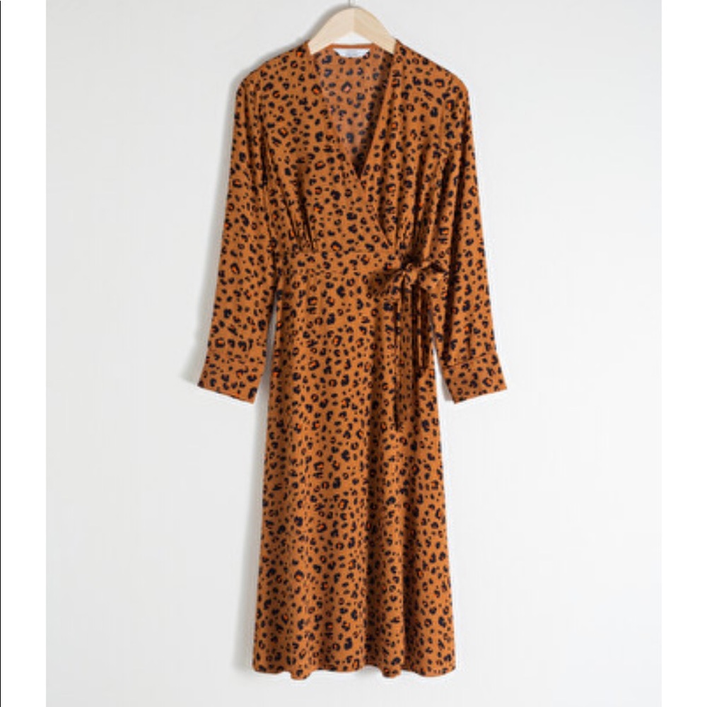 &Other stories leopard dress